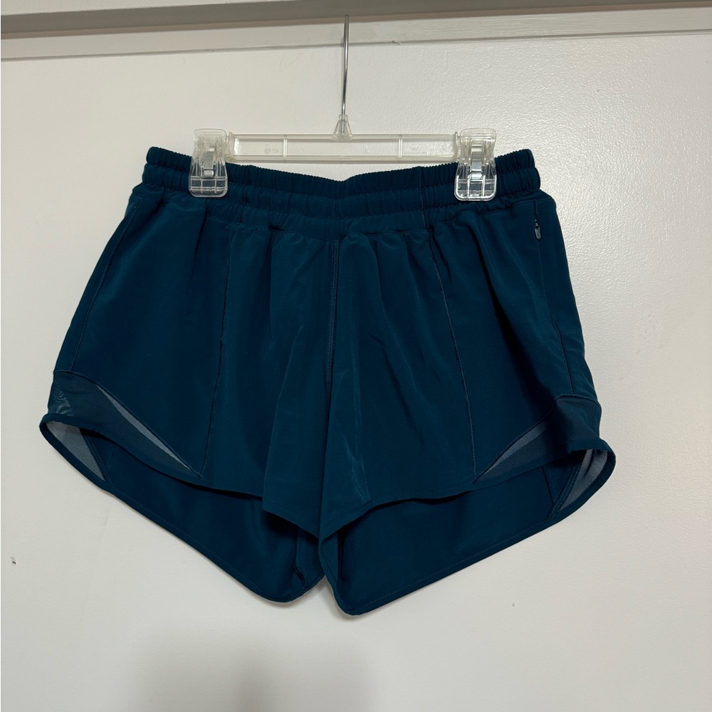 lululemon athletica Dark Teal Athletic Shorts